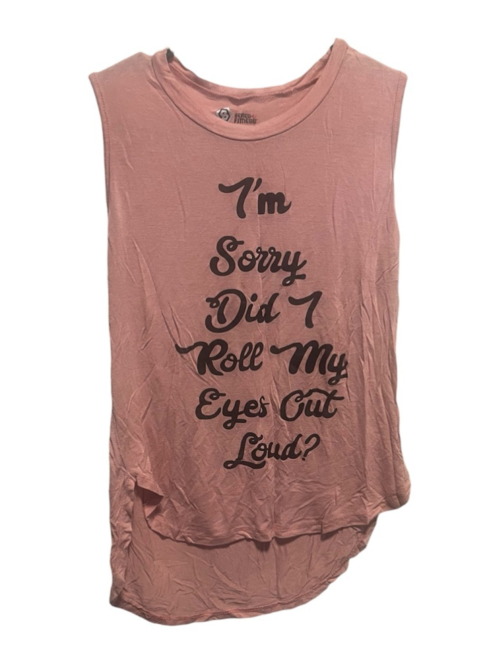 Women's Series-8 Fitness Pink & Black Graphic Tank Top XL